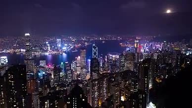 4k实拍地标景点香港视频的预览图